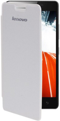 Cell-loid Flip Cover for Lenovo A7000(White)