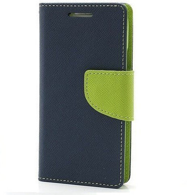 KartV Flip Cover for SAMSUNG Galaxy On5 Blue