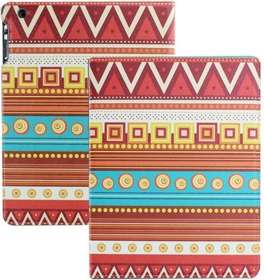 KolorFish Flip Cover for Apple iPad 2, Apple iPad 4, Apple iPad 3(Multicolor)