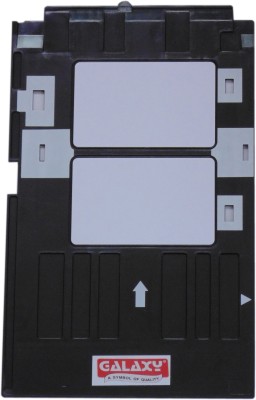 GALAXY Epson L-800,805,810,850, T-50,60 PVC inkjet id card & Printing tray 200 Card Holder(Set of 1, White)