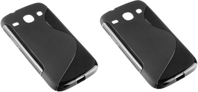 S Case Back Cover for SAMSUNG Galaxy Core I8262(Black, Grip Case)