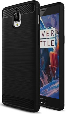Golden Sand Back Cover for OnePlus 3(Black, Shock Proof)