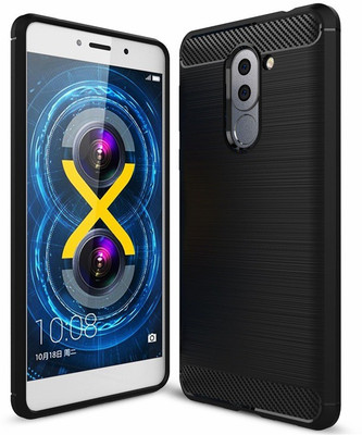 SPL Shock Proof Case for Huawei Honor 6X(Black, Silicon)