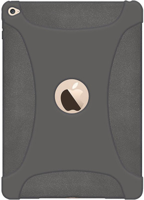 Amzer Back Cover for Apple iPad Air 2 9.7 inch(Grey, Shock Proof, Rubber) Flipkart