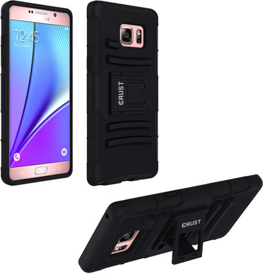 Crust Back Cover for Samsung Galaxy Note7(Black, Shock Proof)