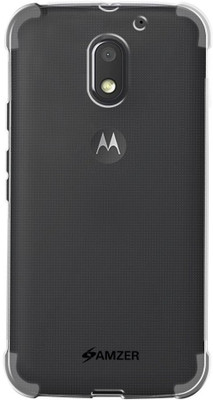 Amzer Shock Proof Case for Motorola Moto E3 Power, Motorola Moto E(3rd Generation)(Transparent)