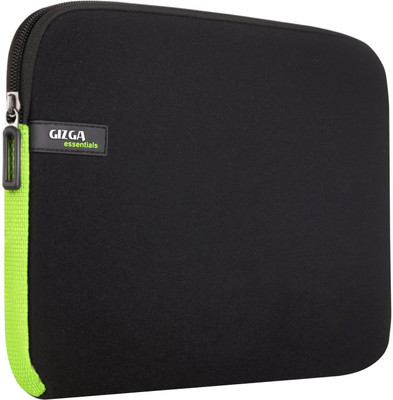 

Gizga Essentials 15.6 inch Sleeve/Slip Case(Black, Green)