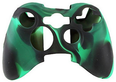 

Hytech Plus Sleeve for Xbox 360(Black, Green, Rubber)