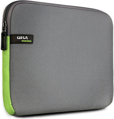 

Gizga Essentials 13 inch Sleeve/Slip Case(Grey, Green)