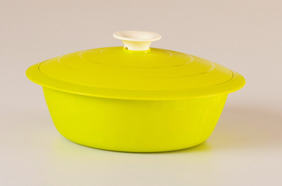 Cutting Edge Daffodil Serving Dish Elegant Casserole, Set of 1, 1800 ml, Green Casserole Set(1800 ml) available at flipkart for Rs.279