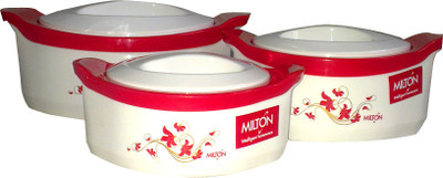 25% OFF on MILTON MARVEL JR GIFT SET (500+1000+1500) Pack of 3 Thermoware Casserole Set(1000 ml, 500 ml, 1500 ml)