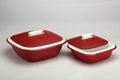 33% OFF on Cutting EDGE solitare 2pc set big n small, Red Pack of 2 Thermoware Casserole Set(1250 ml, 3000 ml) 33% OFF on Cutting EDGE solitare 2pc set big n small, Red Pack of 2 Thermoware Casserole Set(1250 ml, 3000 ml)