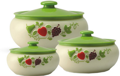 MILTON Orion Gift Set Pack of 3 Thermoware Casserole Set(500 ml, 1000 ml, 1500 ml)