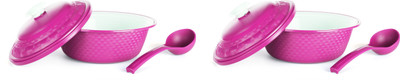 51% OFF on Cuttingedge Carnations Casserole Set of 1.8 L ,Pink, Pack of 2 Thermoware Casserole Set(1800 ml) 51% OFF on Cuttingedge Carnations Casserole Set of 1.8 L ,Pink, Pack of 2 Thermoware Casserole Set(1800 ml)