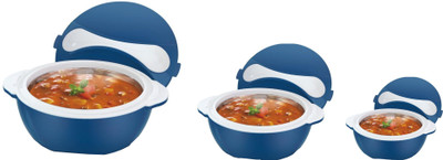 5% OFF on PINNACLE Pavonia Solid Pack of 3 Thermoware Casserole Set(1000 ml, 500 ml, 2000 ml) 5% OFF on PINNACLE Pavonia Solid Pack of 3 Thermoware Casserole Set(1000 ml, 500 ml, 2000 ml)