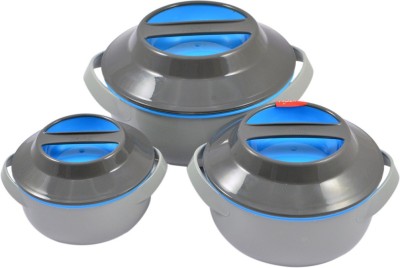 Milton Microwow Set of 3 Pack of 3 Thermoware Casserole Set(3000 ml) at flipkart