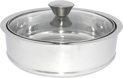 

bartan hub Serve Casserole(800 ml), Steel
