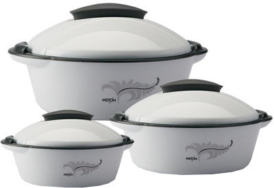 19% OFF on Milton Crisp Jr Deluxe Pack of 3 Casserole Set(500 ml, 1500 ml, 2000 ml) 19% OFF on Milton Crisp Jr Deluxe Pack of 3 Casserole Set(500 ml, 1500 ml, 2000 ml)