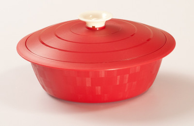 Cutting Edge Daffodil Serving Dish Elegant 1800 ml Casserole, Pack of 1, Red Casserole Set(1800 ml) available at flipkart for Rs.279