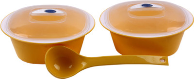 

Richcraft Plastic Bowl Set(Yellow)