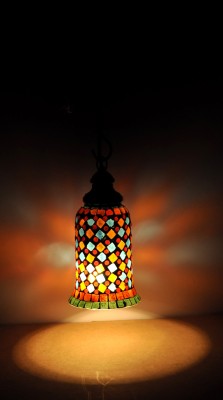Lal Haveli Ceiling lamp light Pendants Ceiling Lamp(Multicolor)