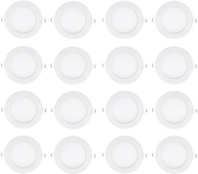 

Bene 18w Round Panel, Color of LED White (Pack of 16 Pcs) Recessed Ceiling Lamp