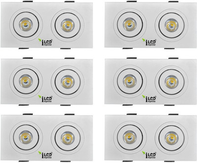 

Imperial 2 Watt Twin Spot Light Mini Recessed Ceiling Lamp