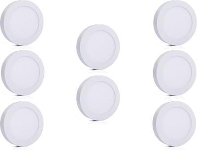 

Bene Bene LED 24w Round Surface Panel Ceiling Light, Color of LED White (Pack of 8 Pcs) Flush Mount Ceiling Lamp