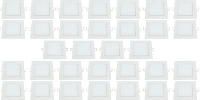 

Bene 6w Square Panel, Color of LED White (Pack of 32 Pcs) Recessed Ceiling Lamp
