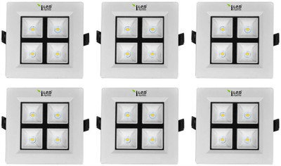 

Imperial 4 Watt Elegant Graphical Hipower Light Recessed Ceiling Lamp
