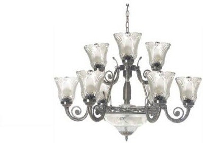 WhiteRay Chandelier Ceiling Lamp at flipkart