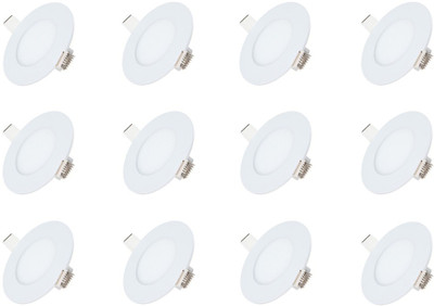

Bene LED 3w Round Recessed Panel, Color of LED White Recessed Ceiling Lamp