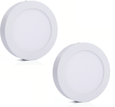 

Bene Bene LED 12w Round Flush Mount Ceiling Light, Color of LED White (Pack of 2 Pcs) Flush Mount Ceiling Lamp