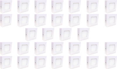 

Bene Bene LED 3w Square Surface Panel Ceiling Light, Color of LED White (Pack of 32 Pcs) Flush Mount Ceiling Lamp