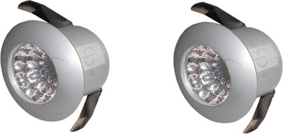 

EPSORI Led Nio Cob Downlight Round, Power - 1Watt, Color - GREEN,RED (Pack of 2) Recessed Ceiling Lamp
