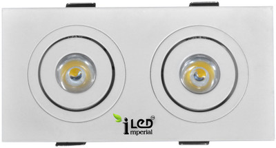 

Imperial 2 Watt Twin Spot Light Mini Recessed Ceiling Lamp
