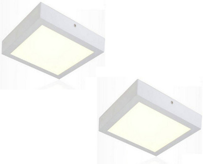 

Casaviva 22W Square LED Surface Panel light Pack of 2pc Recessed Ceiling Lamp