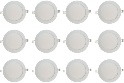 

Bene LED 12w Round Slim Recessed Panel, Color of LED Warm White (Yellow) Recessed Ceiling Lamp
