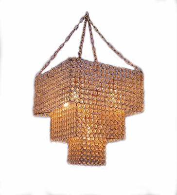 

gig handicrafts Chandelier Gold Chandelier Ceiling Lamp