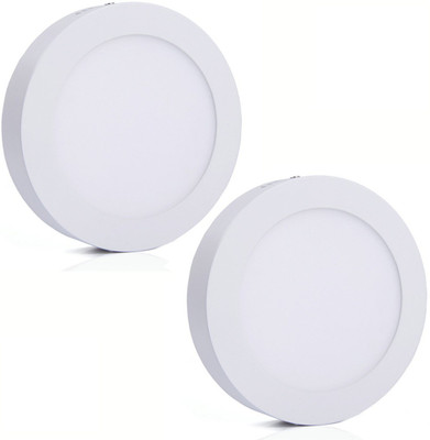 

Bene Bene LED 24w Round Flush Mount Ceiling Light, Color of LED White (Pack of 2 Pcs) Flush Mount Ceiling Lamp
