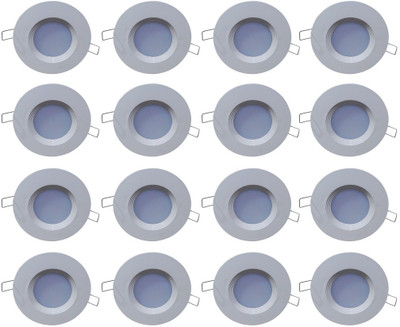 

Bene 3w Round Ceiling Light, Color of LED Red (Pack of 16 Pcs) Recessed Ceiling Lamp