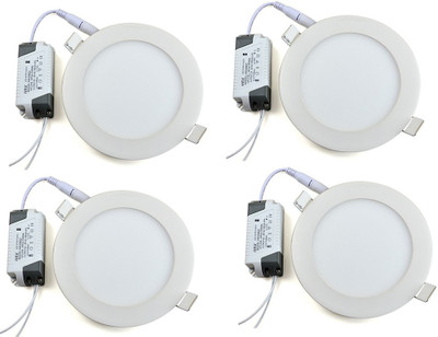 

Magiclite 6W Round Pack of 4pc LED Recessed Ceiling Lamp