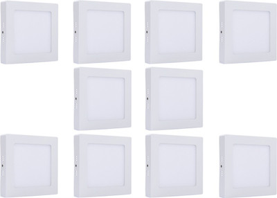 

Bene Bene LED 18w Square Surface Panel Ceiling Light, Color of LED White (Pack of 10 Pcs) Flush Mount Ceiling Lamp