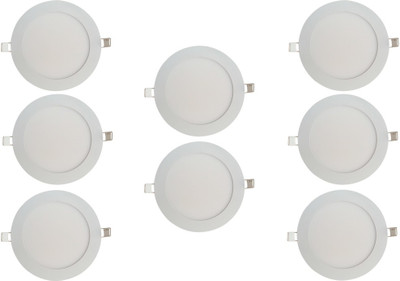 

Bene LED 6w Round Slim Recessed Panel, Color of LED White Recessed Ceiling Lamp