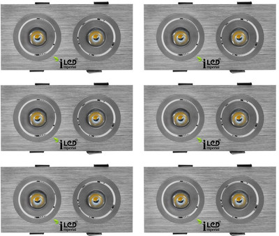 

Imperial 2 Watt Twin Spot Light Mini Recessed Ceiling Lamp