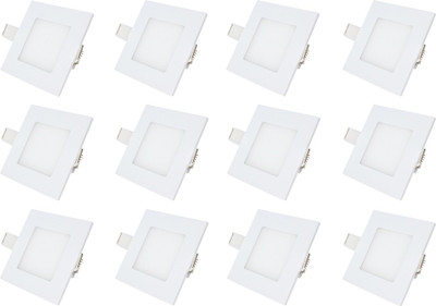 

Bene LED 3w Square Recessed Panel, Color of LED White Recessed Ceiling Lamp
