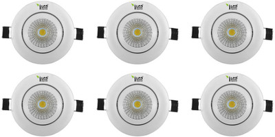 Imperial 6 Watt Sharp focus COB Light Recessed Ceiling Lamp