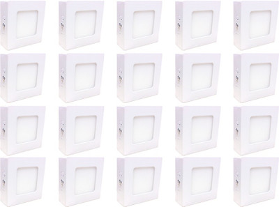 

Bene Bene LED 3w Square Surface Panel Ceiling Light, Color of LED White (Pack of 20 Pcs) Flush Mount Ceiling Lamp