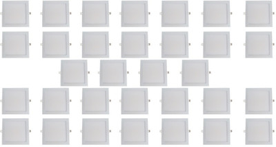 

Bene LED 18w Square Slim Recessed Panel, Color of LED Warm White (Yellow) Recessed Ceiling Lamp