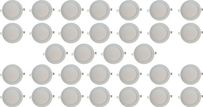 

Bene LED 18w Round Slim Recessed Panel, Color of LED White Recessed Ceiling Lamp